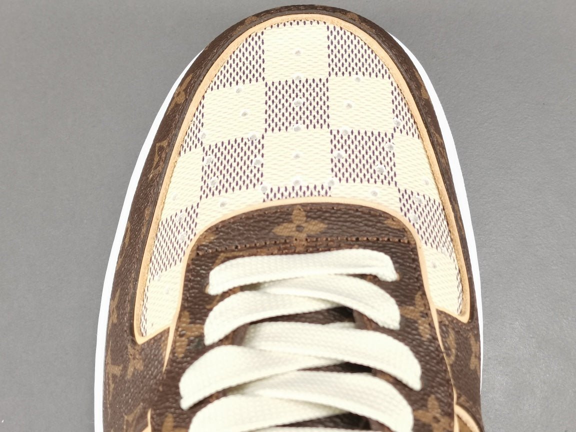 nike air force 1 x l**is V*t*n brown