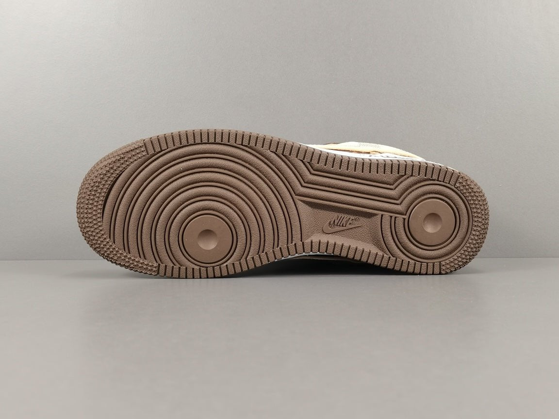 nike air force 1 x l**is V*t*n brown