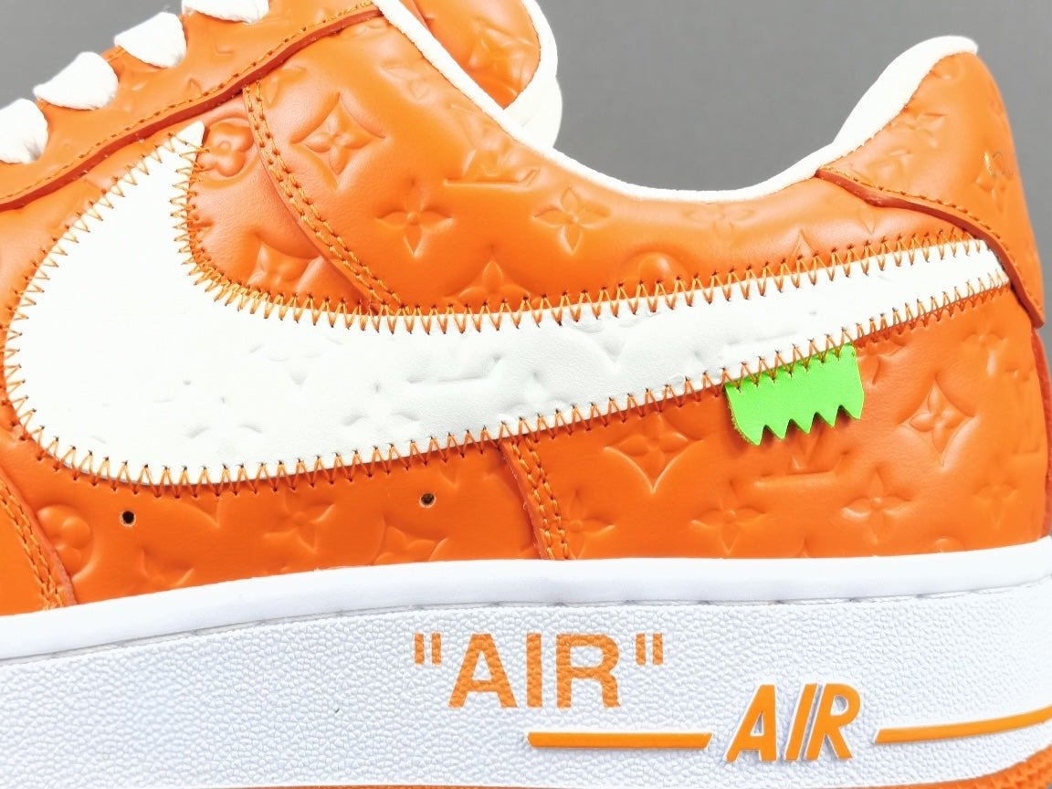 nike air force 1 x l**is V*t*n orange