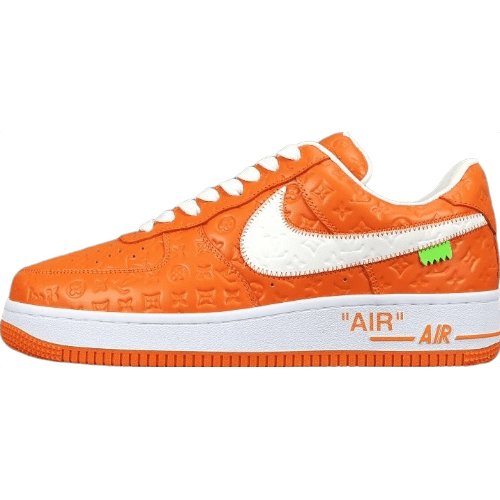 nike air force 1 x l**is V*t*n orange