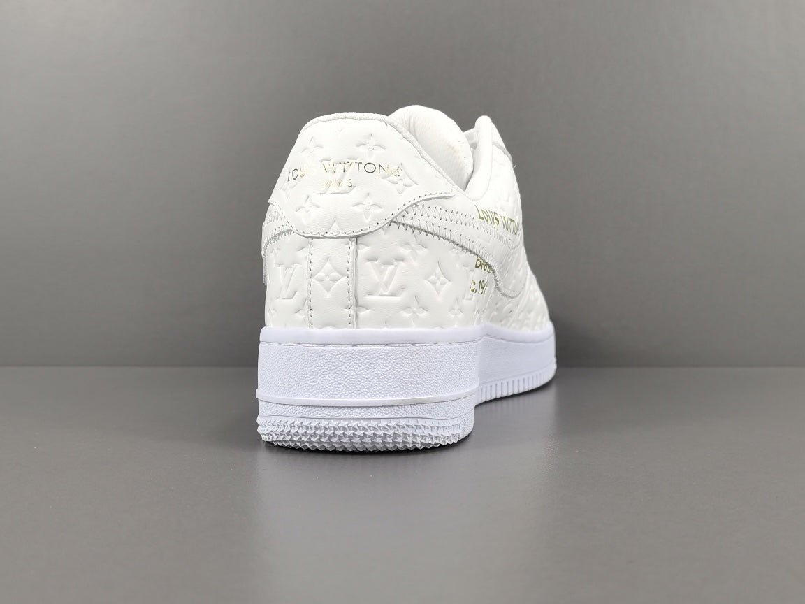 nike air force 1 x l**is V*t*n white