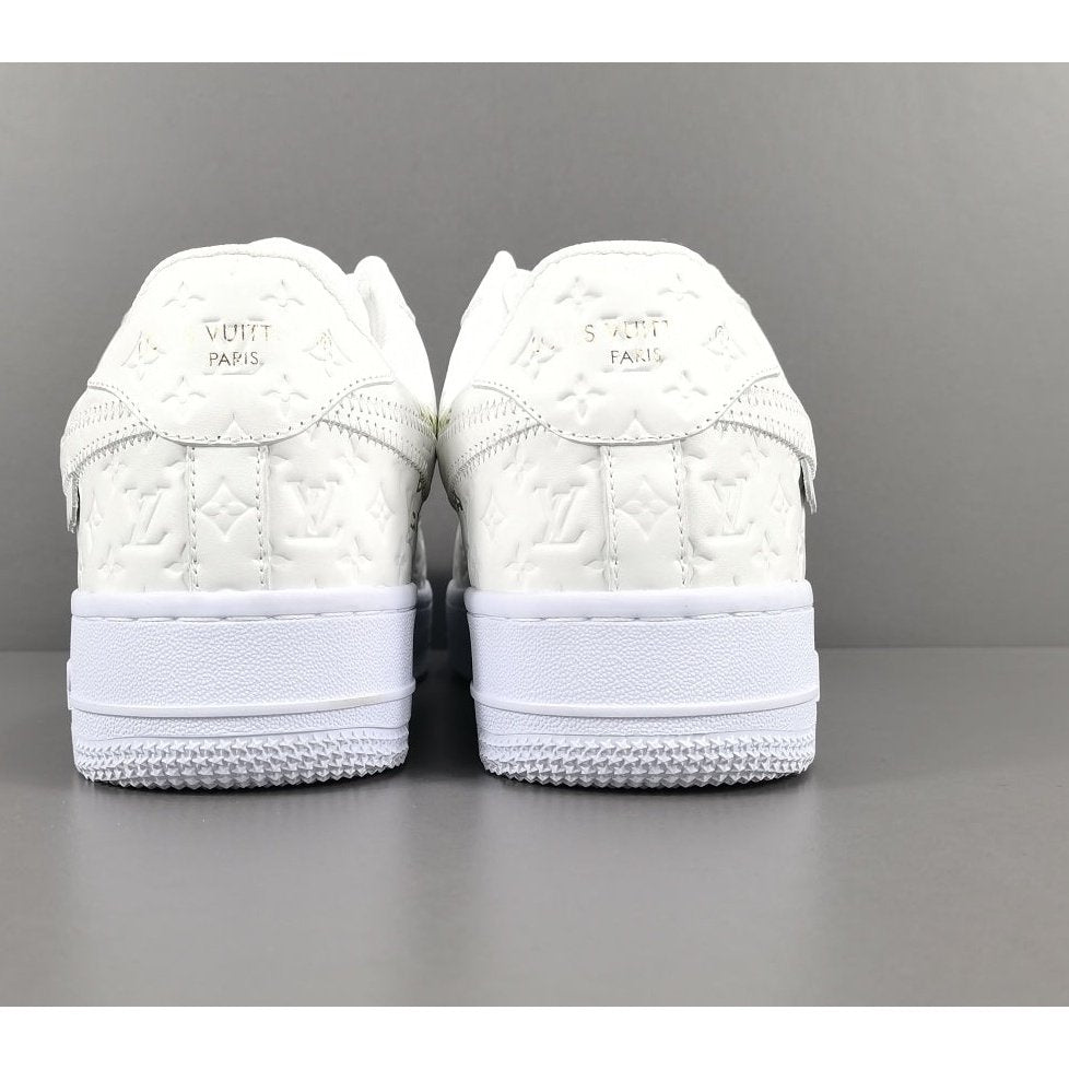 nike air force 1 x l**is V*t*n white